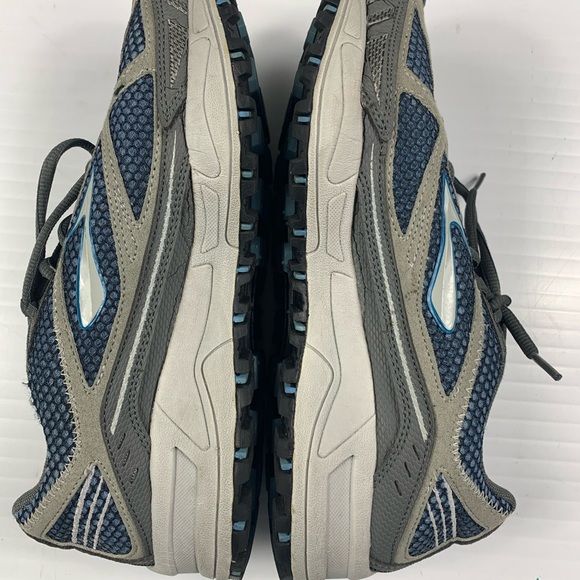 BROOKS Womens Running Sneakers Shoes Size 9 Gray - Picture 4 of 7